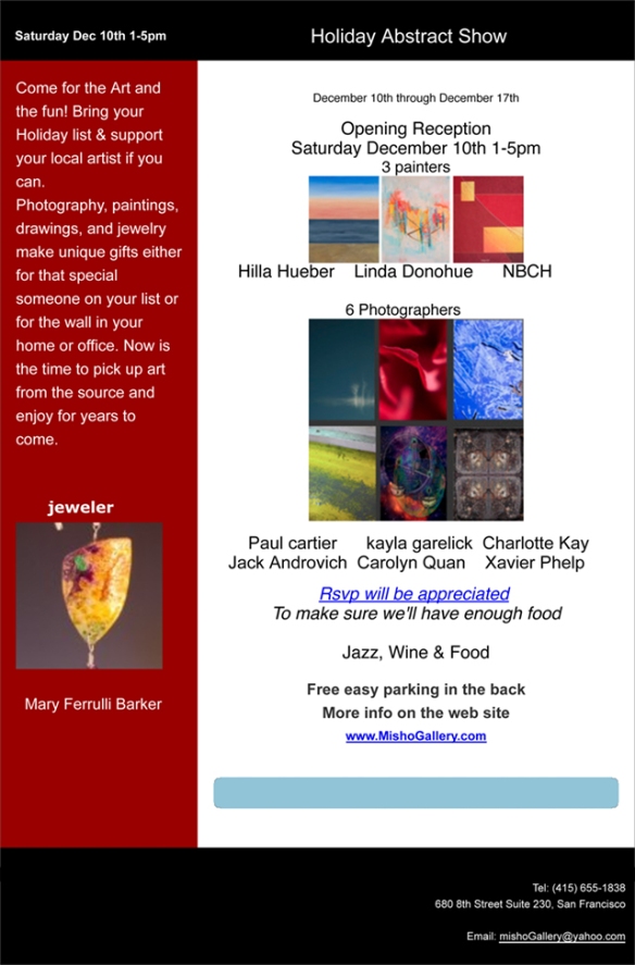 Misho Holiday Abstract Show